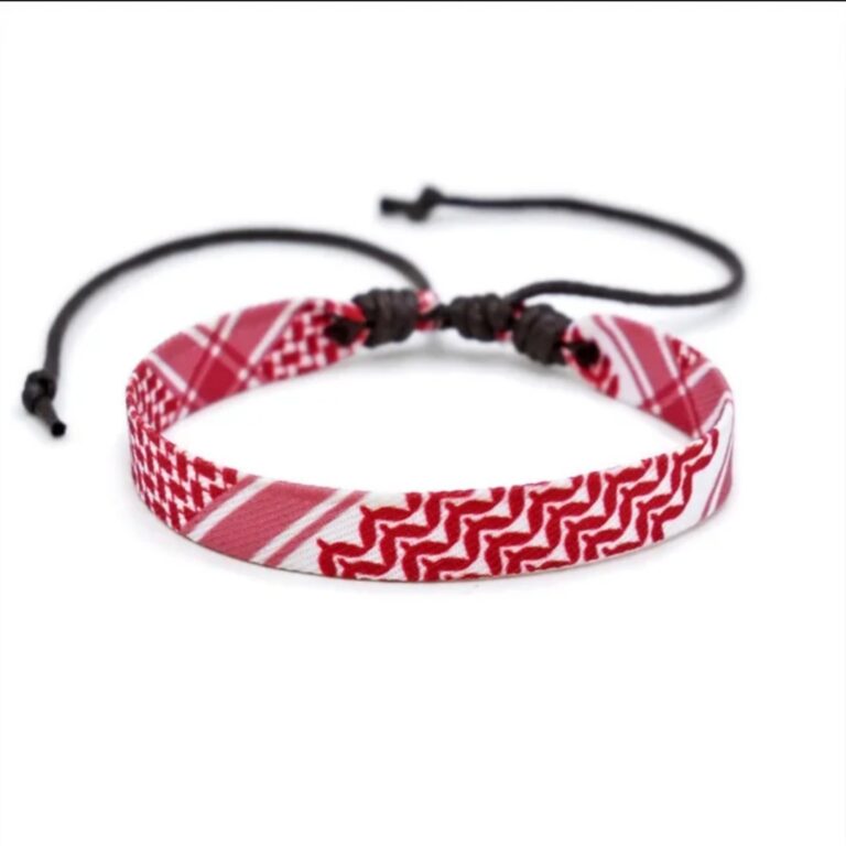 Kuffiyeh Bracelet - Red