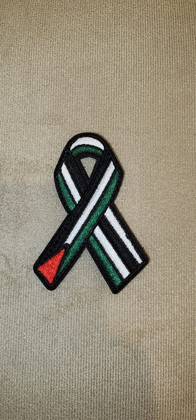 Velcro Patches - Palestine Ribbon