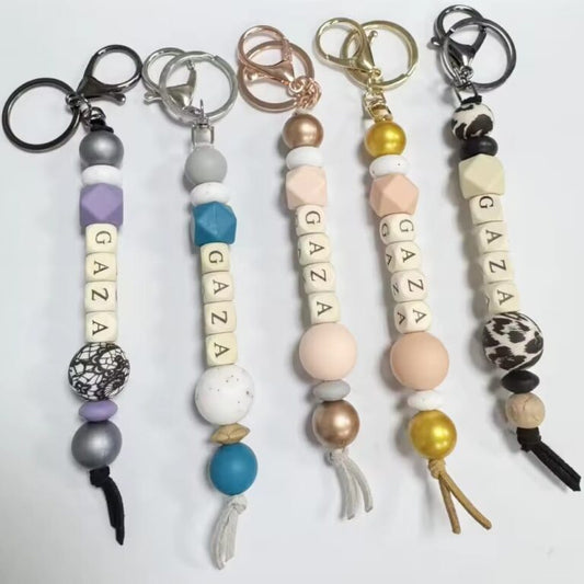 Gaza Block Key Chain