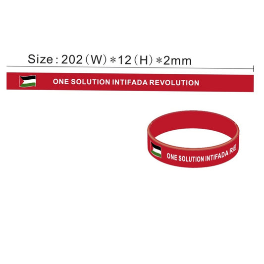 One Solution rubber wristband