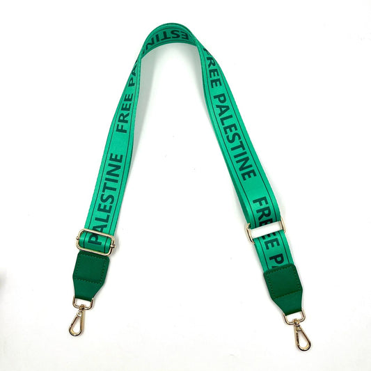 Assorted Handbag Straps - Green on Green