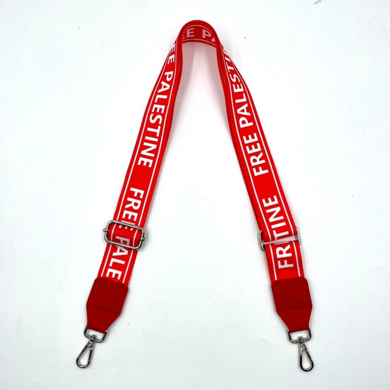 Assorted Handbag Straps - White on Red