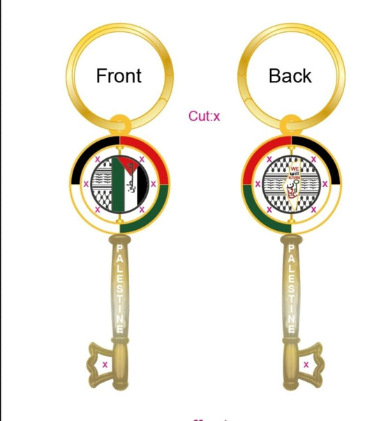 Key Rings - Gold Key
