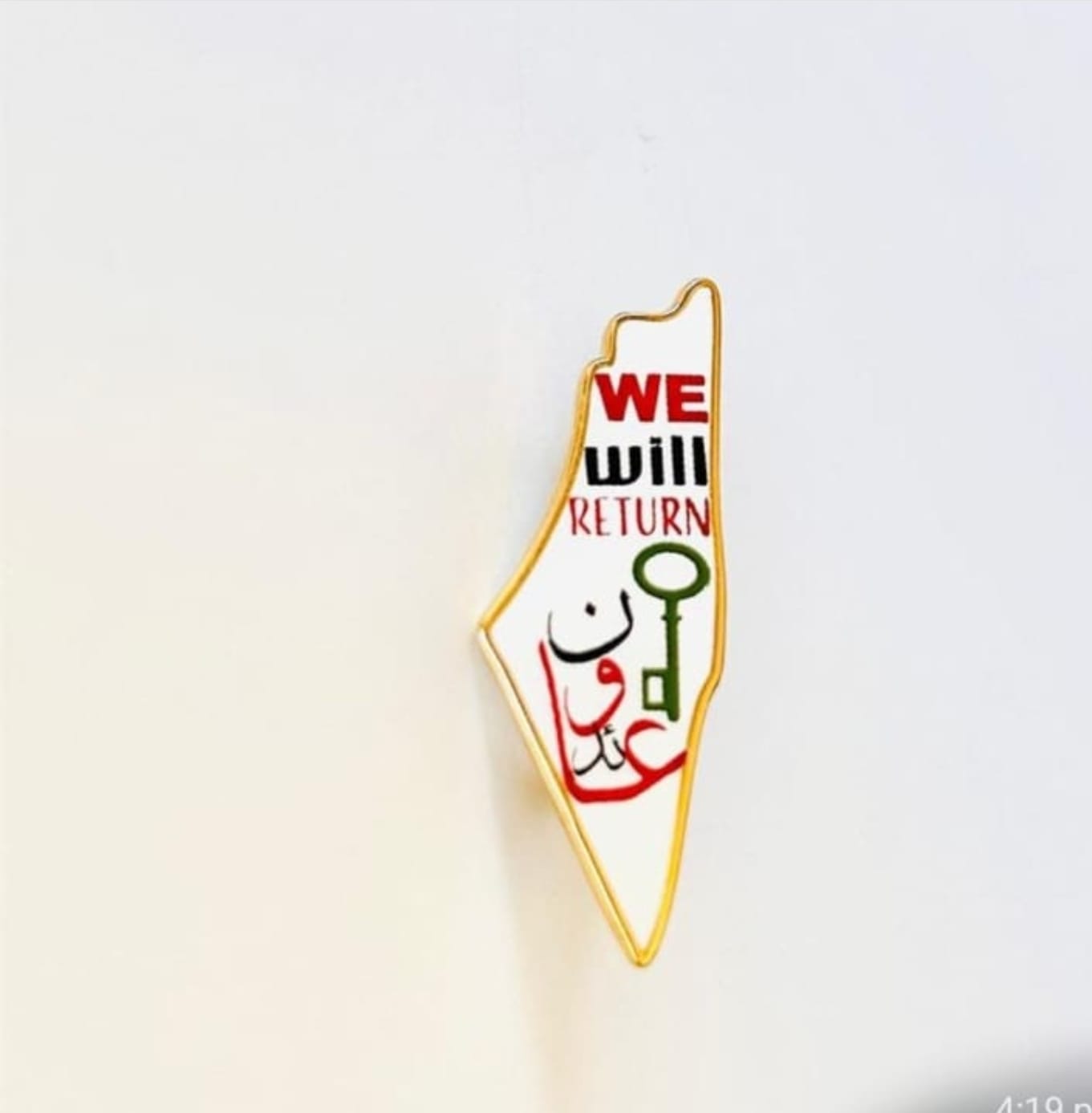 Assorted Map Shaped Pins - We will return