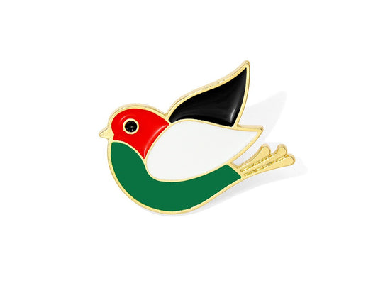 Assorted Palestinian Shaped Pins And Designs - Pigeon