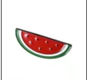 Assorted Palestinian Shaped Pins And Designs - Watermelon