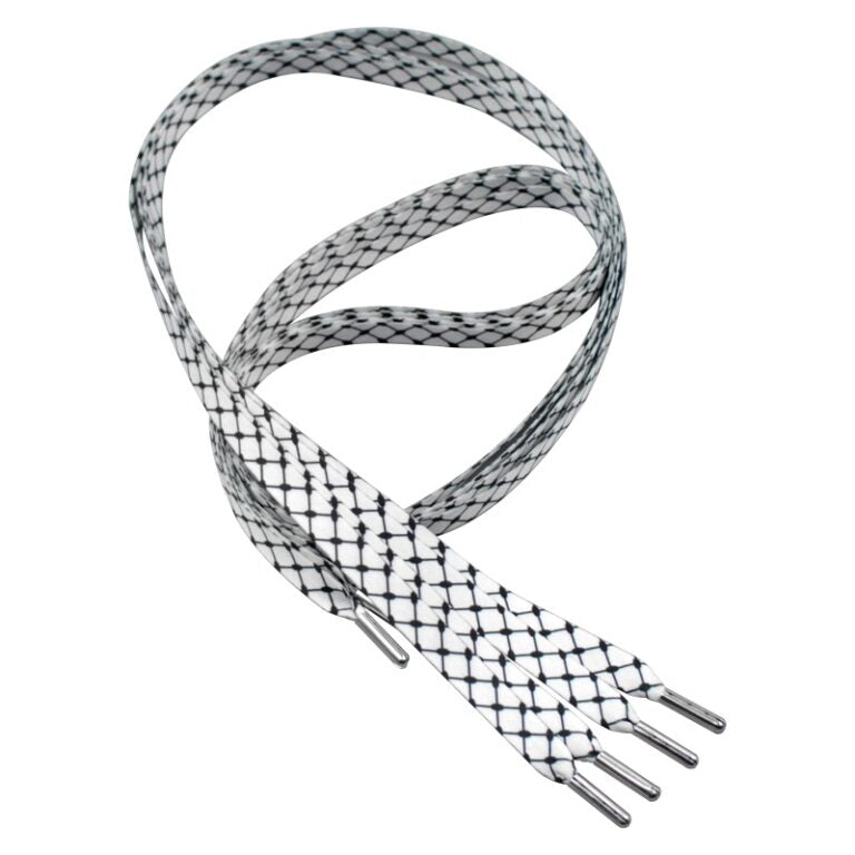 Kuffiyeh-Inspired Shoe Laces