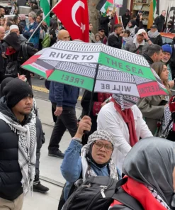 Free Palestine Umbrella